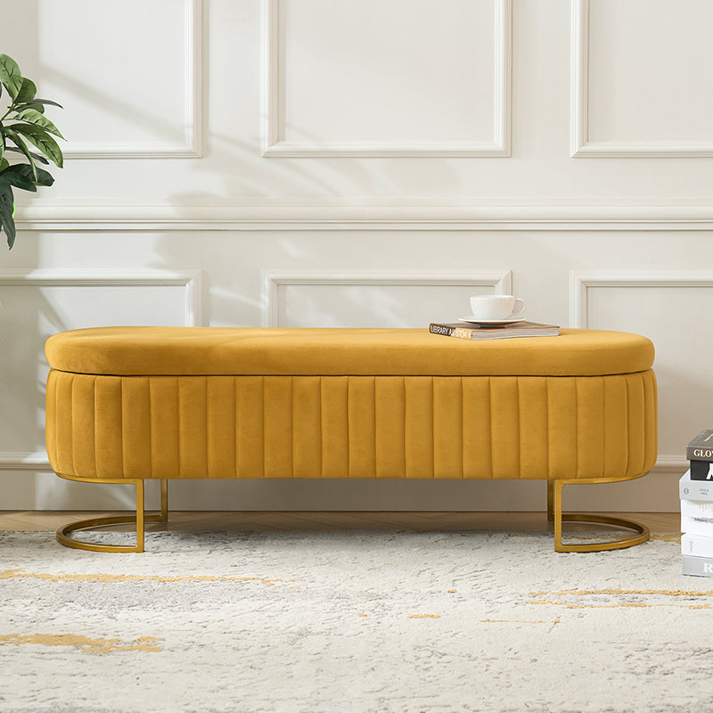 Hugo Functional Storage Bench with Internal Compartments - Entryway Shoe Bench, Hallway Organizer & Living Room Storage Solution