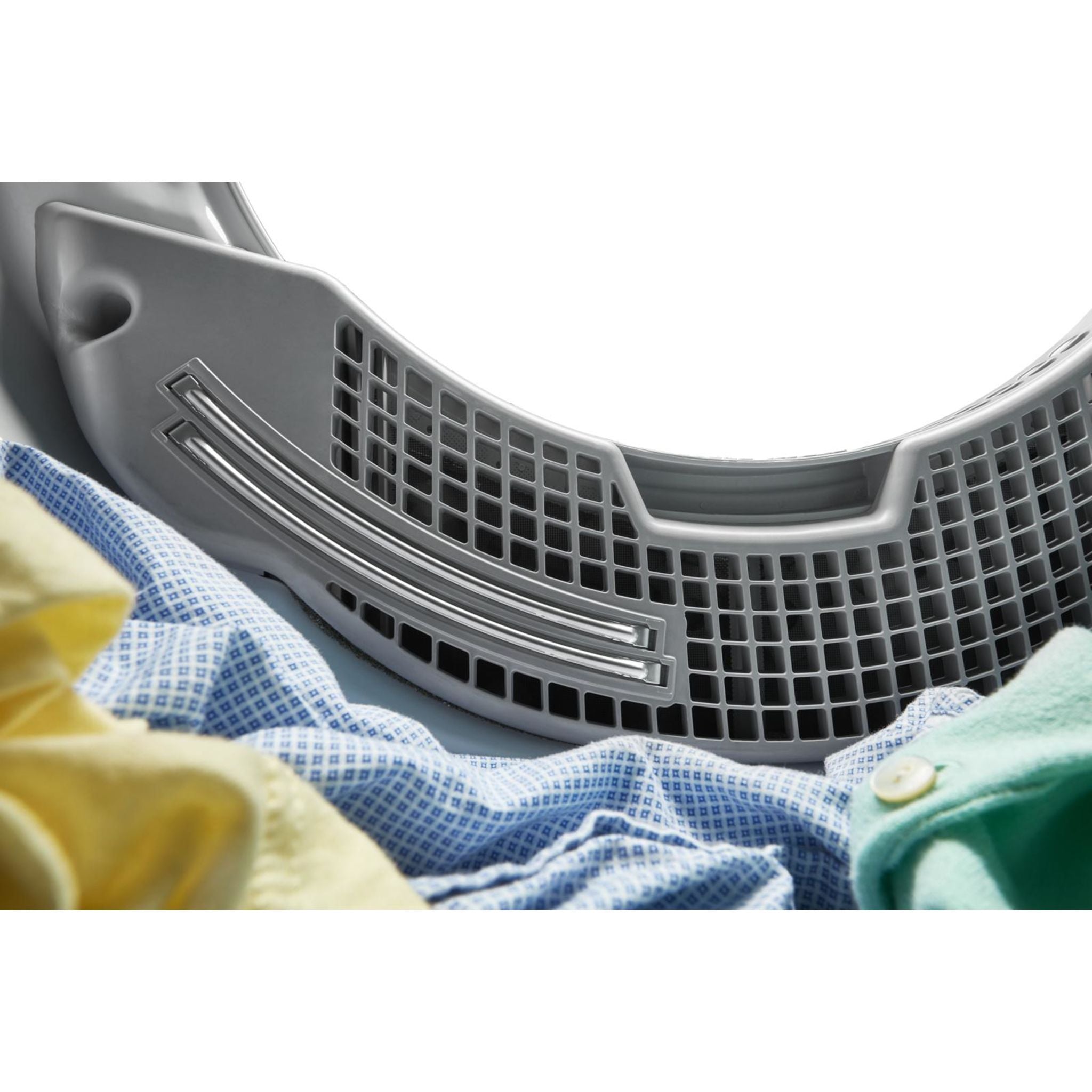 Amana NGD5800HW White Gas Dryer - High Efficiency, Large Capacity for Home Laundry - Perfect for Families & Heavy Loads