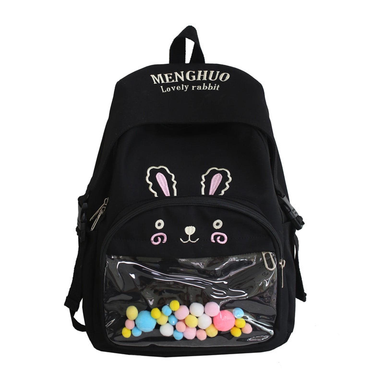 **XKUN Casual Cute Cartoon Backpack for High School Students - Lightweight Travel School Bag for Teens - Perfect for School, College, and Everyday Use**