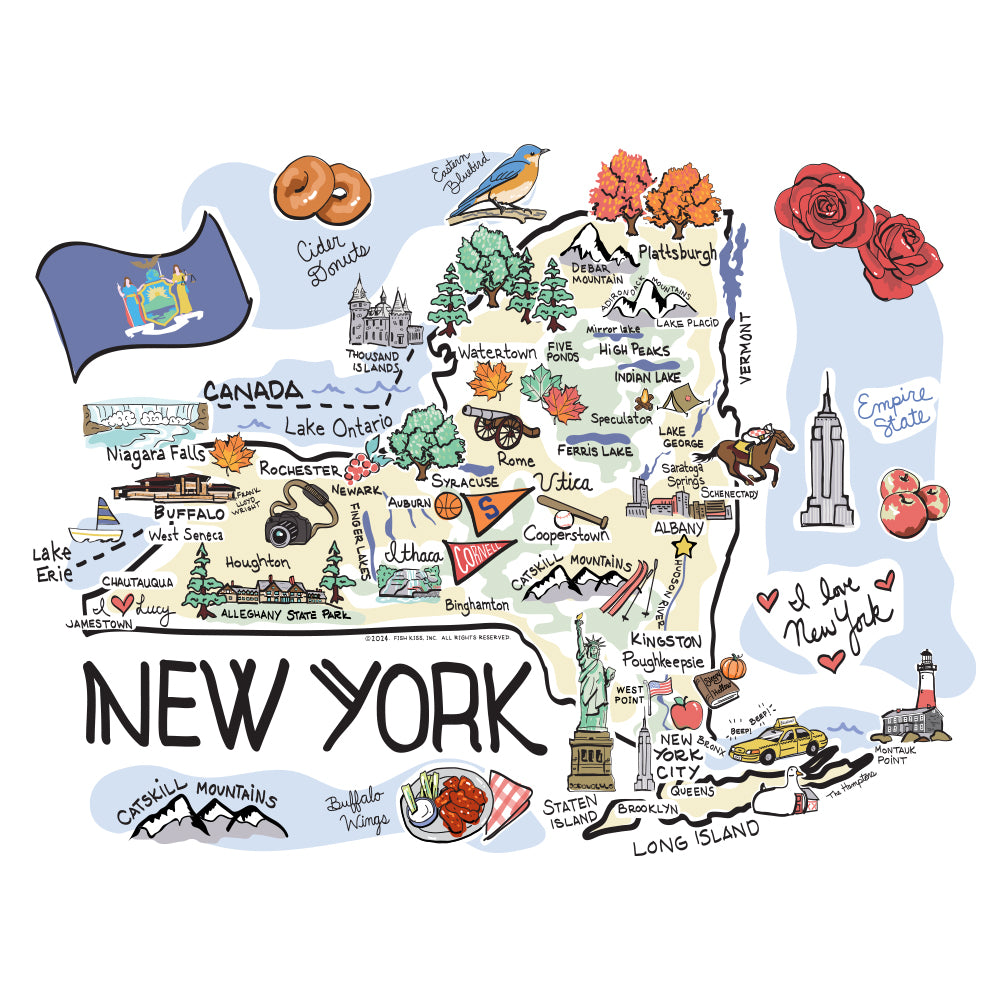 22oz Insulated Travel Mug for Coffee & Tea - New York Themed Stainless Steel Tumbler with Lid - Perfect for Commuting, Road Trips & Outdoor Adventures