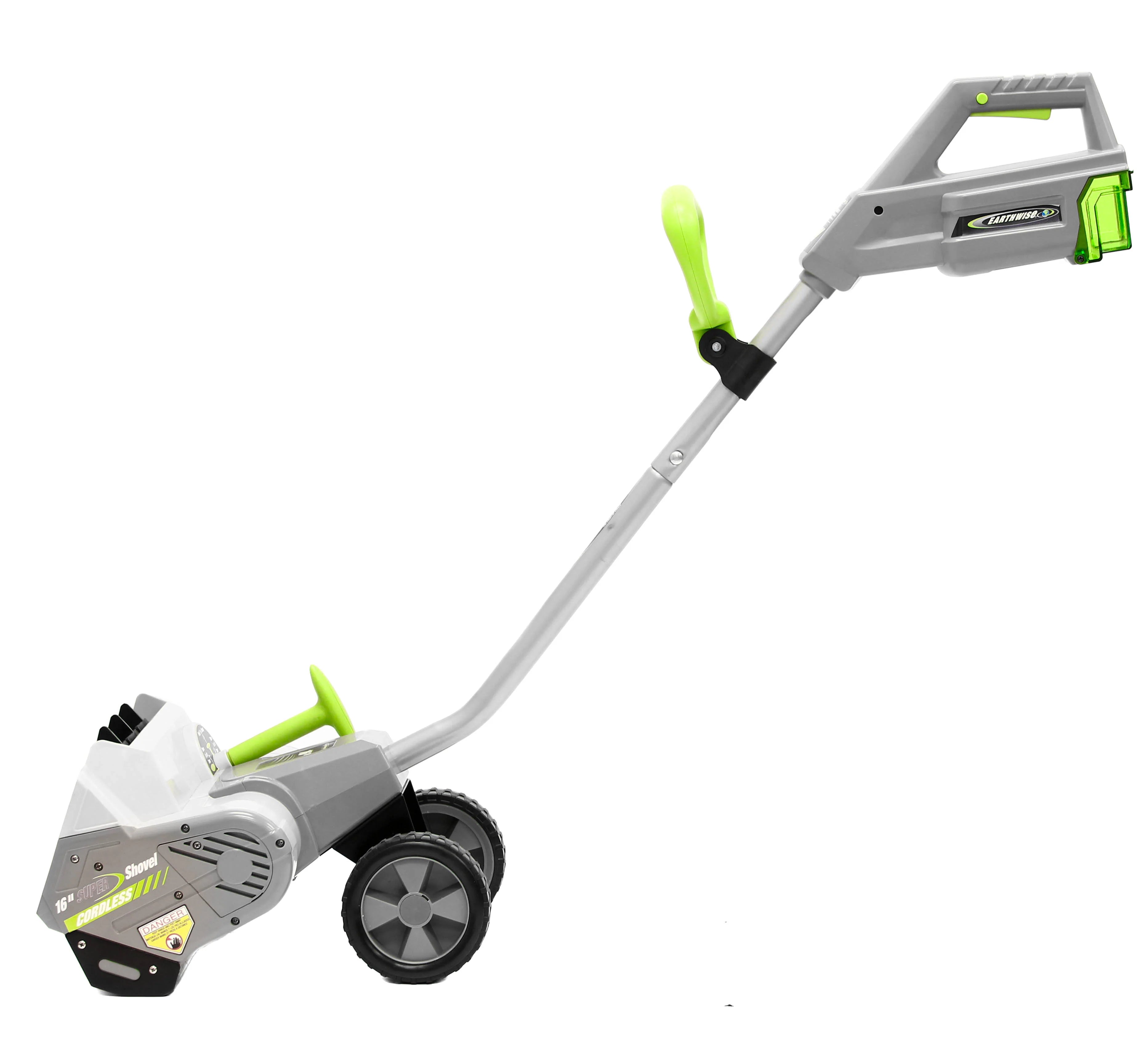 Earthwise SN74016 16-Inch 40V Cordless Electric Snow Blower with 4Ah Battery - Powerful Snow Removal for Driveways, Sidewalks & Small Yards