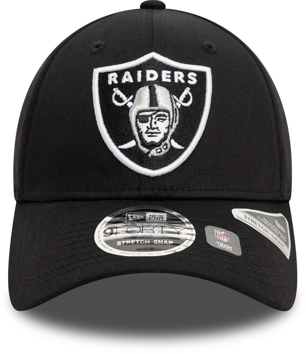 Las Vegas Raiders New Era 9Forty Adjustable Snapback NFL Team Cap - Perfect for Football Games, Tailgating & Fan Gear Collection