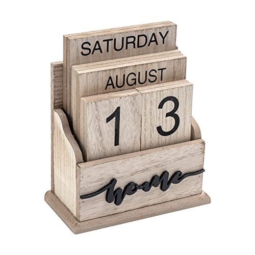 Wood Home Calendar