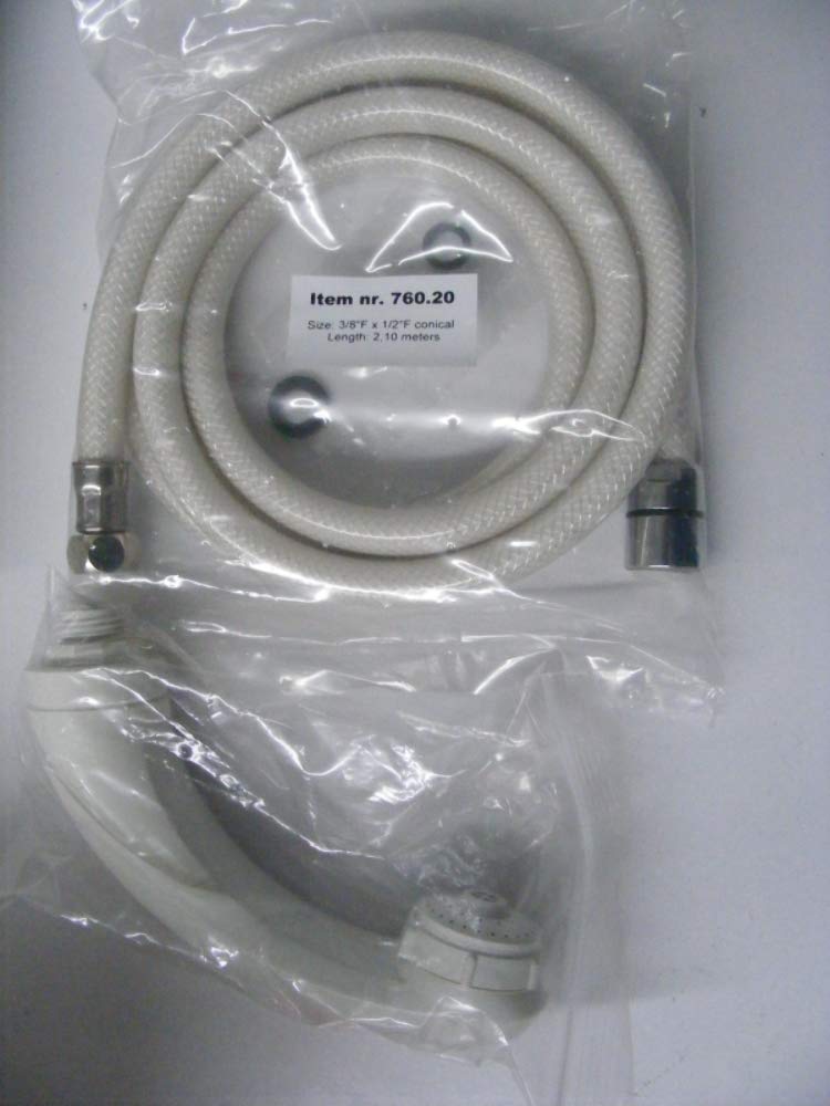 Mixer Swim N Rinse Shower Head - White Finish, No Cover Included - Perfect for Poolside Showers, Beach Houses & Outdoor Rinse Stations
