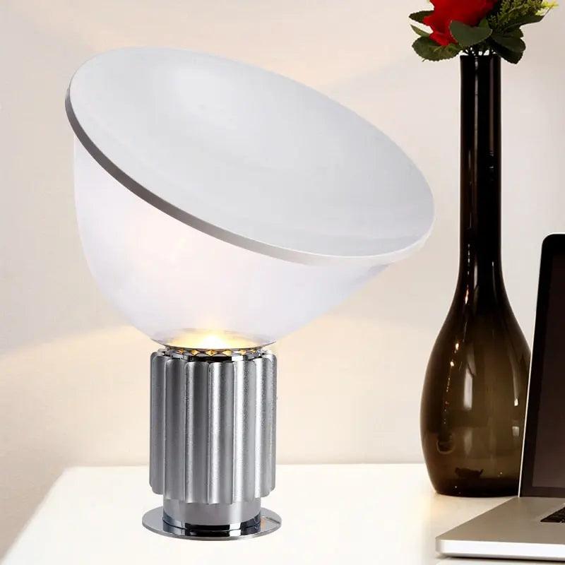 Sofis Glass Lamp Shade Table Lamp - Elegant Home Decor for Living Room, Bedroom & Office Lighting