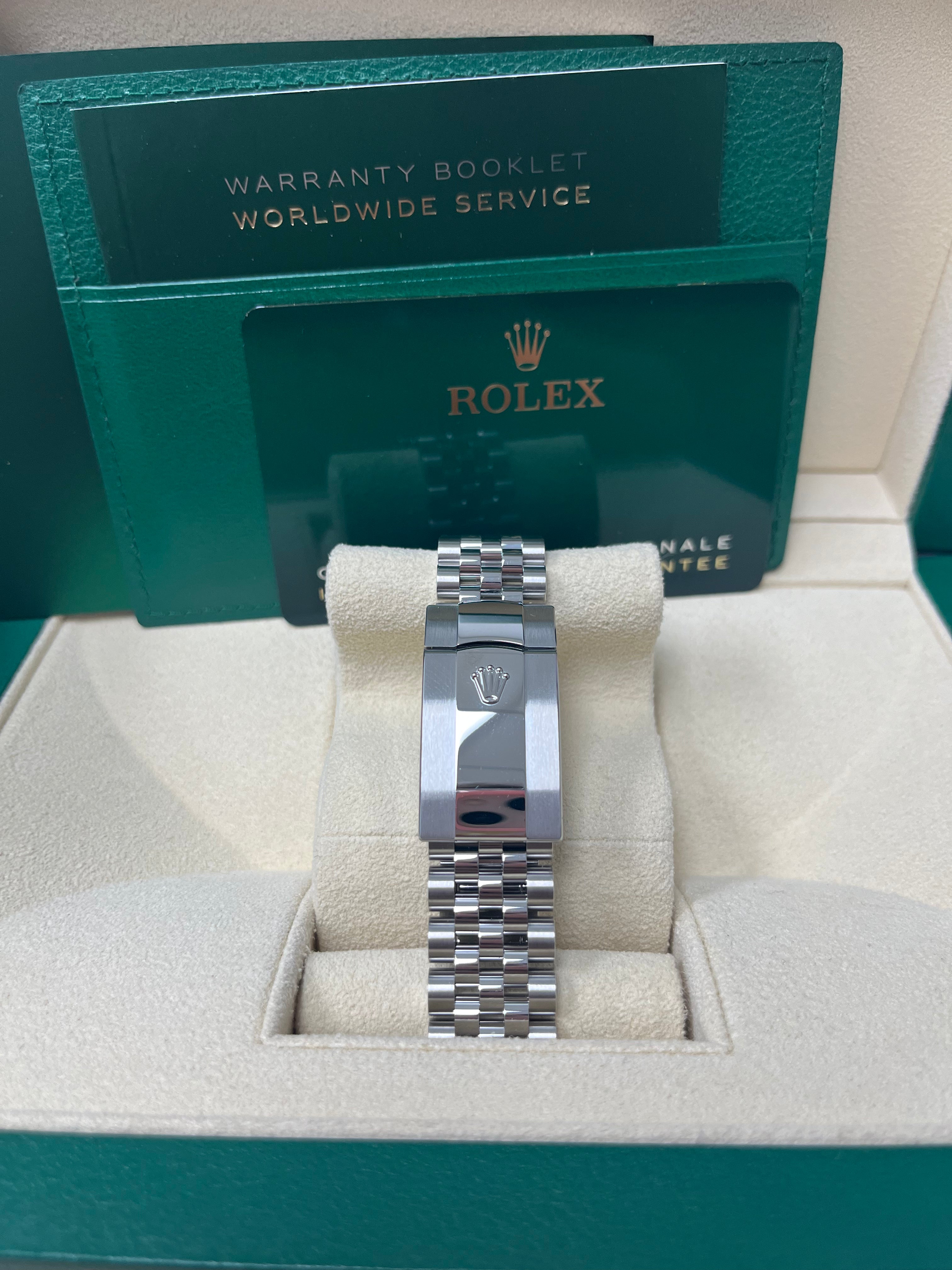 Rolex Datejust 36 Watch - Domed Bezel, Mint Green Index Dial, Jubilee Bracelet (Model 126200) | Luxury Timepiece for Men, Perfect for Business, Formal & Special Occasions