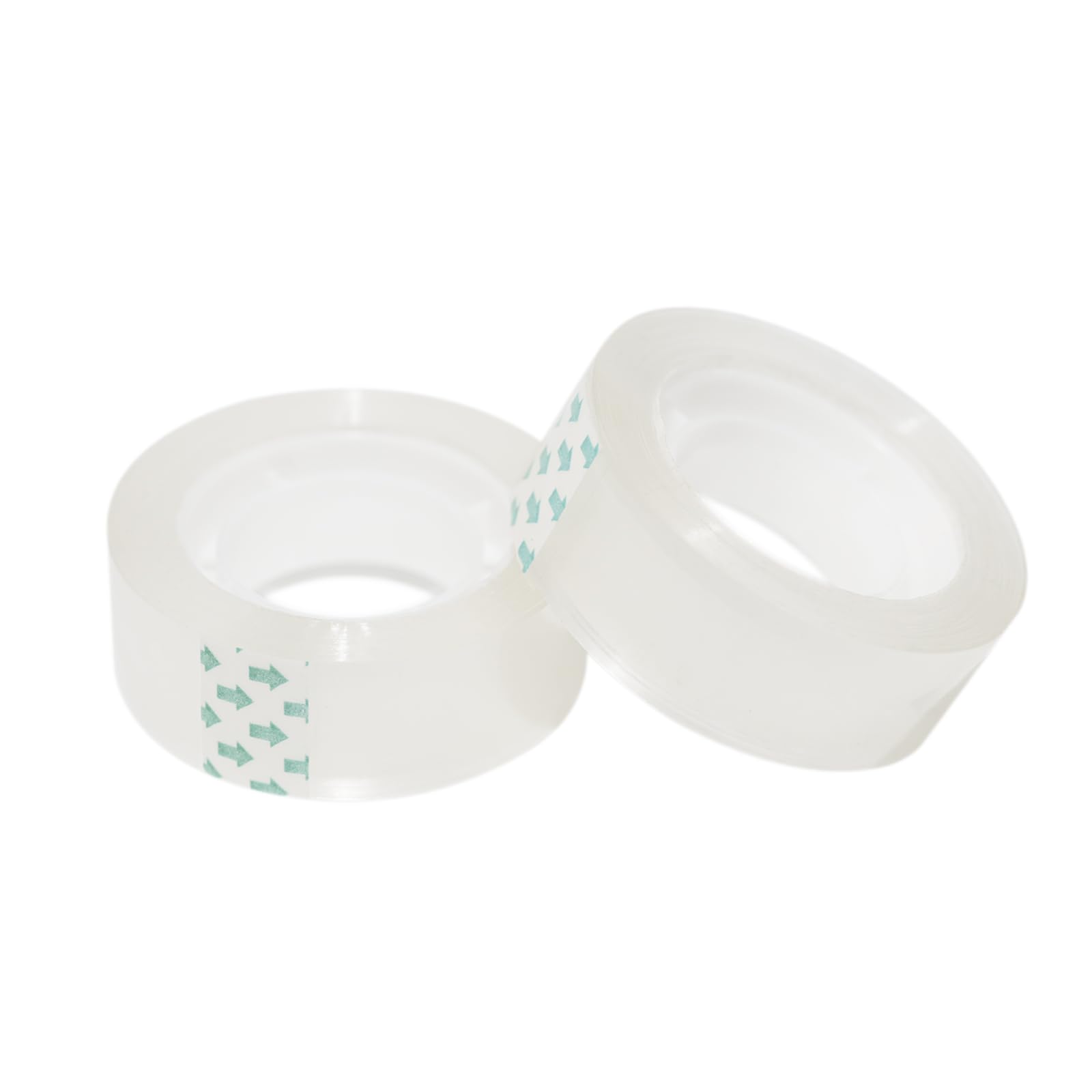 4 Rolls Clear Transparent Tape Refills for Dispenser - 0.7 Inch x 27.3 Yard - Strong Adhesive Office Tape for Packaging, Sealing, Crafts - Perfect for Office, Home, School, Shipping & Gift Wrapping