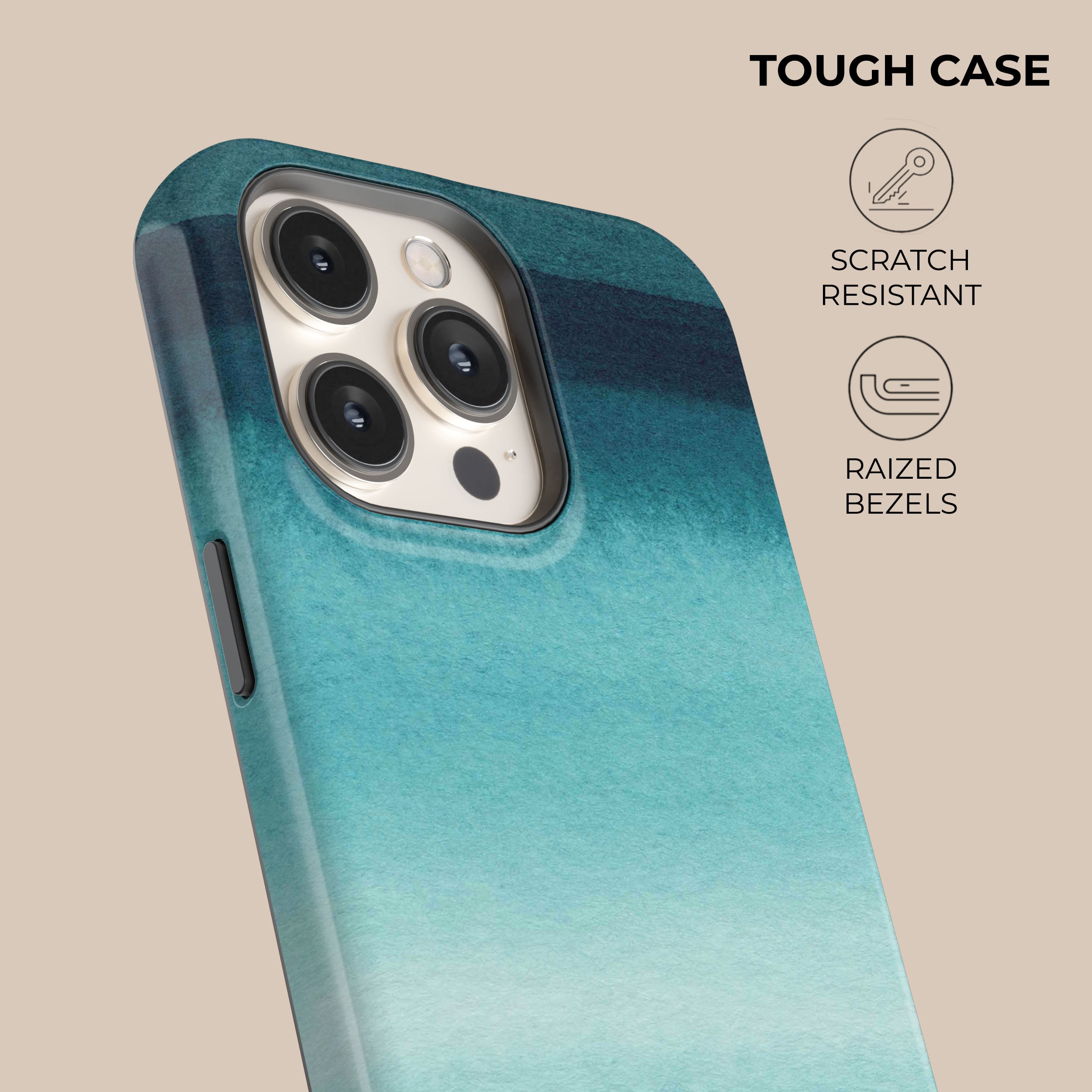 Premium Blue Magic Shockproof Phone Case - Durable Protection for iPhone & Android - Perfect for Outdoor, Travel & Daily Use
