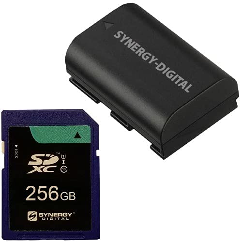 Canon EOS Ra Accessory Kit with Battery & 256GB Card for Travel Photography
