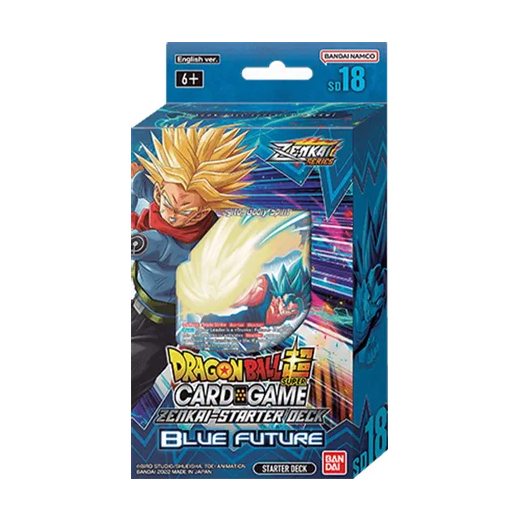 Dragon Ball Super TCG: ZENKAI SD 18 [Blue Future] - Collectible Trading Card Game for Anime Fans | Perfect for Tournaments, Gifts & Card Battles