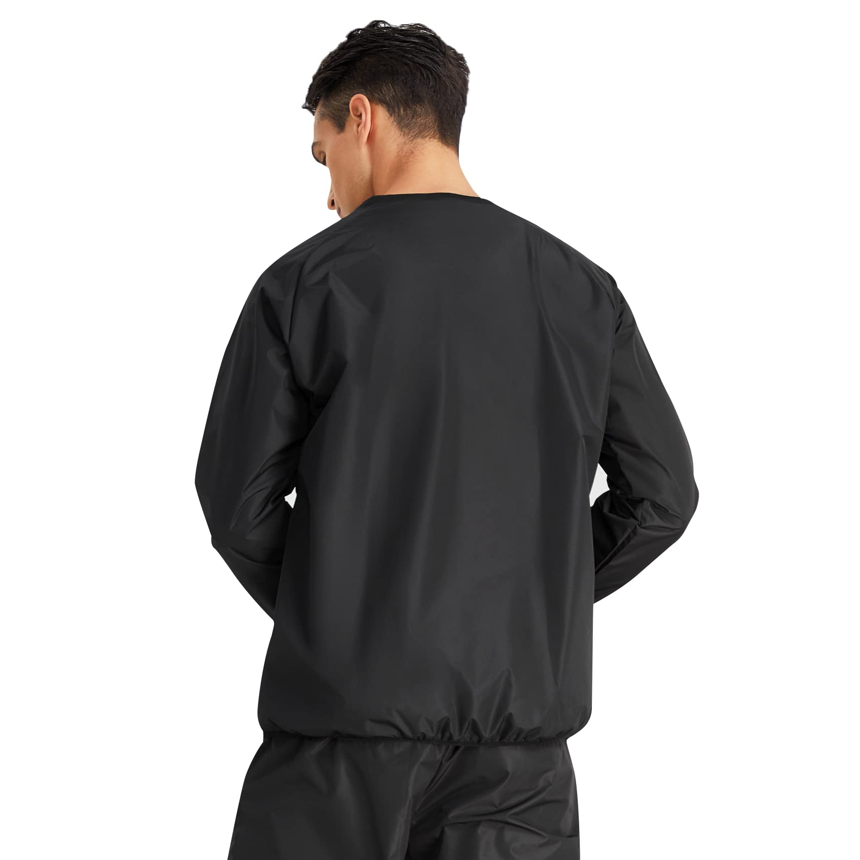 Men's Sauna Suit - Sweat Shirt & Pants Set for Weight Loss, Boxing & Gym Workouts - Durable Non-Rip Fabric for Intense Training - Perfect for Home Sauna, MMA, and Fitness Routines