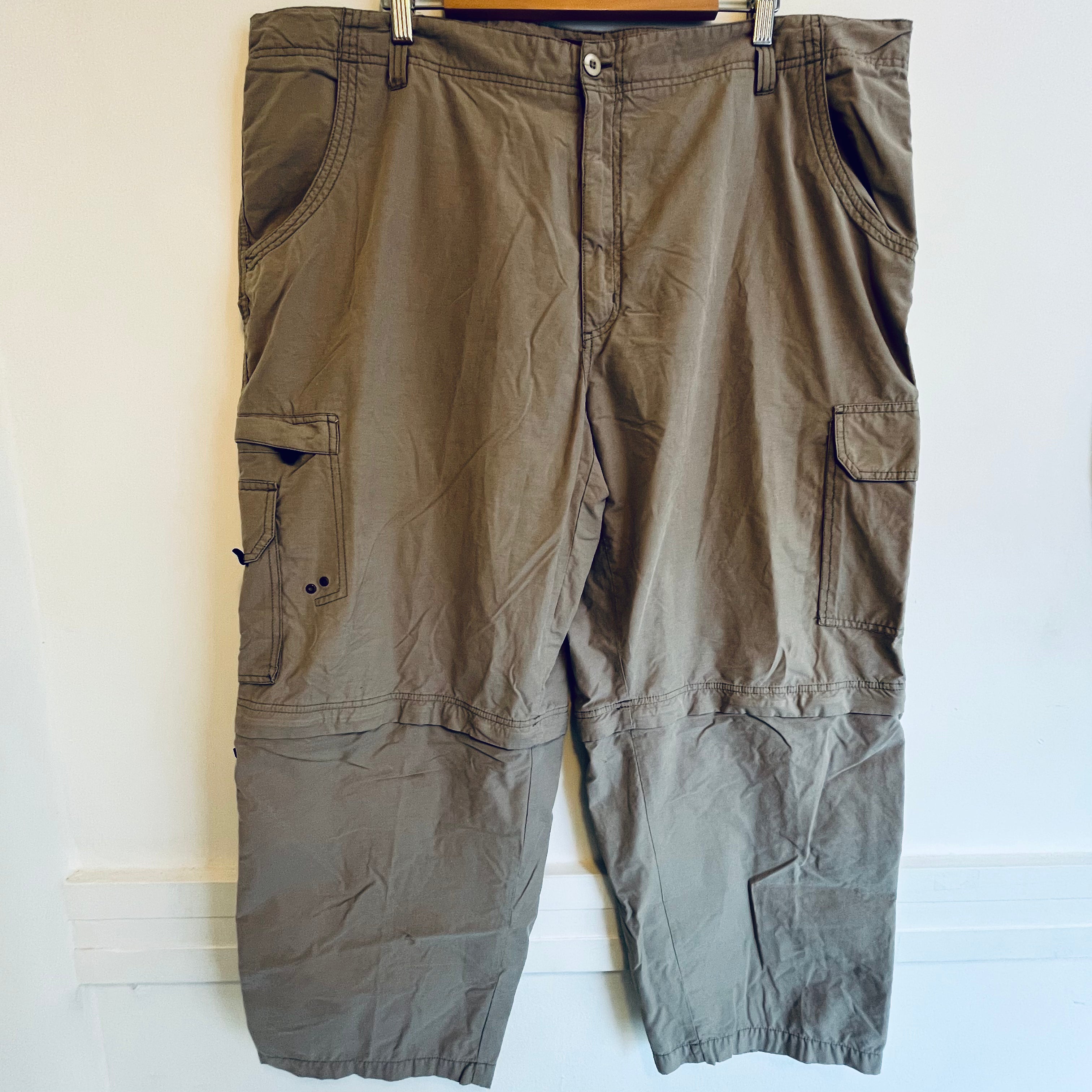 Men's Convertible Cargo Pants with Zipper Detachable Legs | Outdoor Hiking Travel Tactical Pants | Lightweight Quick-Dry for Camping, Hiking & Travel Adventures
