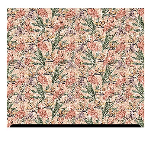 Flamingo and Flower