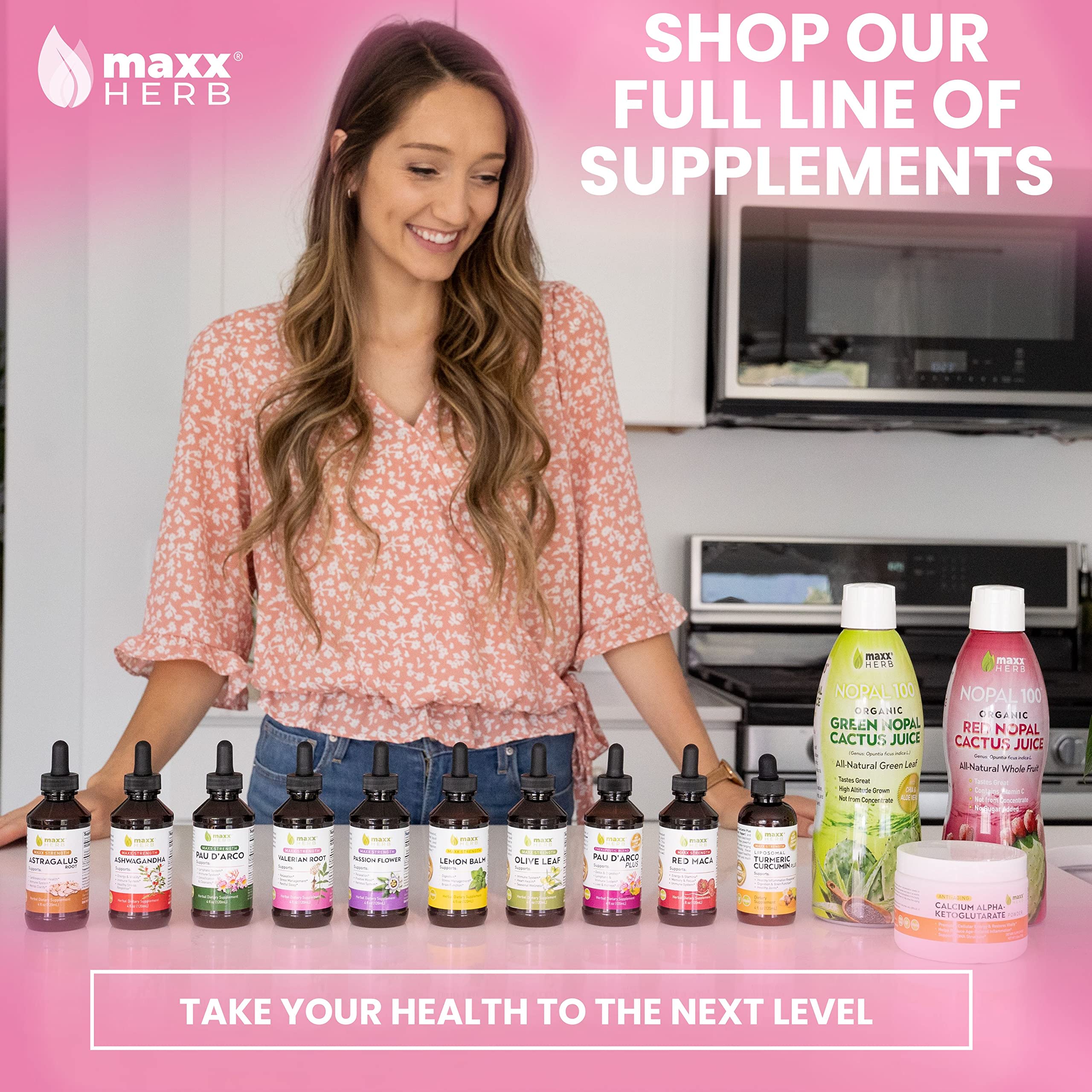Maxx Herb Valerian Root Extract - Max Strength Liquid Supplement for Relaxation & Sleep Support, Alcohol-Free, Fast Absorption, 4 Bottles (4 Oz Each, 240 Servings) - Perfect for Nighttime Stress Relief & Natural Sleep Aid