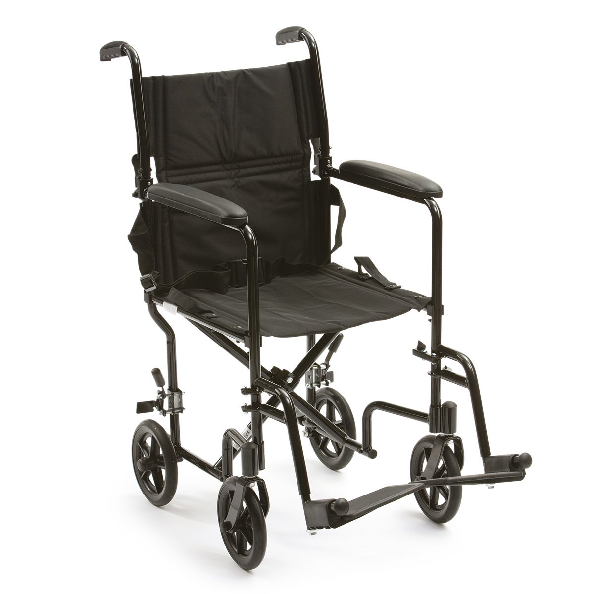 Drive DeVilbiss Lightweight Aluminum Folding Travel Chair - 19