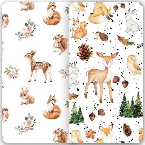 Flowers Woodland & Forest Animals