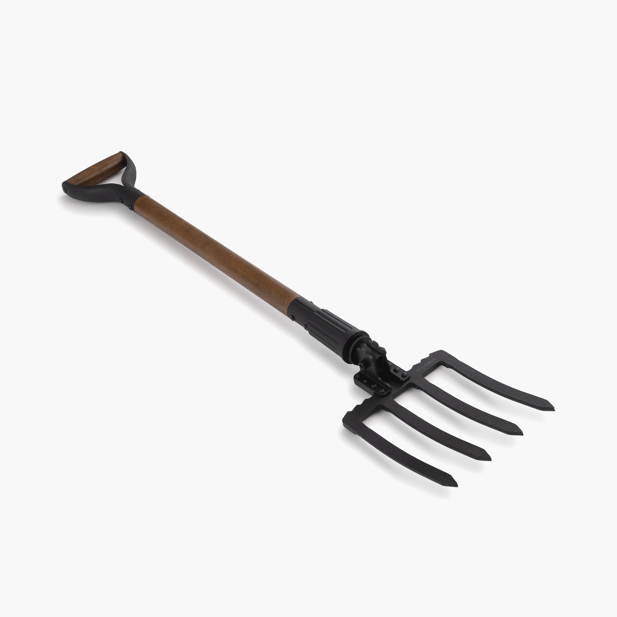 Premium Stainless Steel Spading Fork & Folding Shovel Set - Heavy Duty Garden Tools for Digging, Planting & Outdoor Activities - Perfect for Gardening, Camping & Emergency Kits