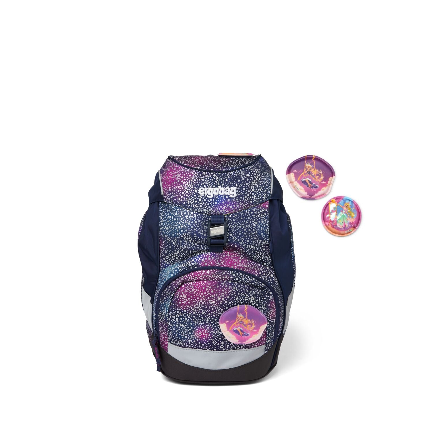 Ergobag Prime School Backpack - Bearlaxy Limited Edition | Lightweight & Durable Kids Bookbag for School, Travel & Daily Use
