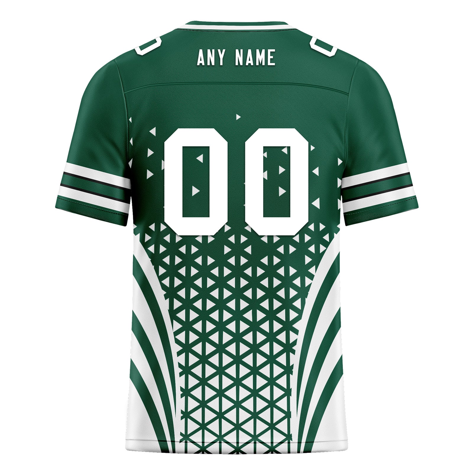 Custom Green & White New York Football Jersey with Matching Sports Shoes - Personalized Combo Set for Fans & Players | Game Day Outfit & Training Gear | D023031-28