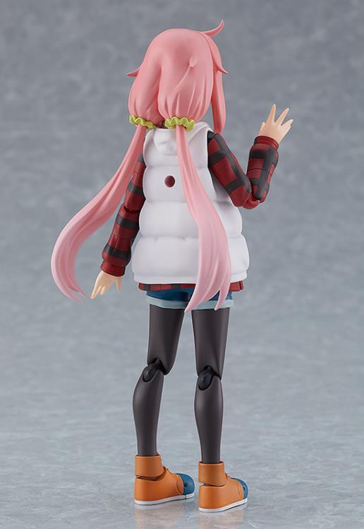 Figma #519 DX Nadeshiko Kagamihara Laid Back Camp Anime Figure - Collectible Japanese Character Model for Anime Fans & Collectors - Perfect for Display, Gifts, and Anime Decor
