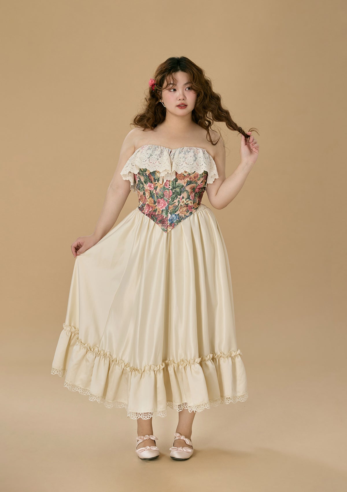 Elegant Curve & Plus Size Corset for Women - Perfect for Weddings, Banquets & Special Occasions