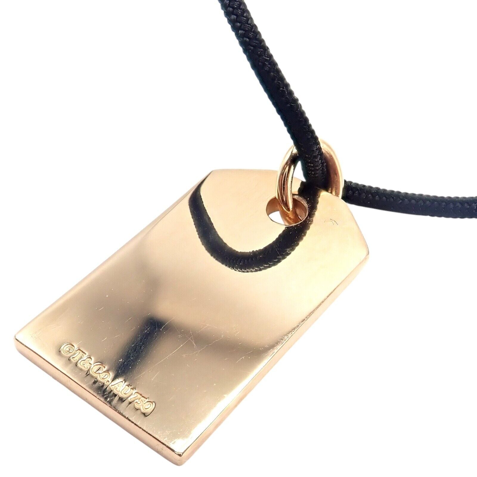 Tiffany & Co 18k Rose Gold Cat Street Tokyo Harajuku Japan Medium Necklace - Elegant Jewelry for Women, Perfect Gift for Anniversary, Birthday & Special Occasions