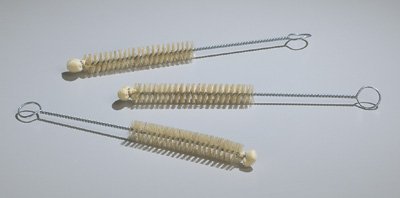 Small Bore Test Tube Brush - 12 Pack for Glass Pipe Cleaning
