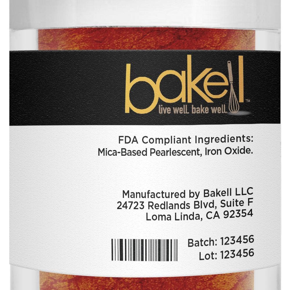 Premium Bronze Gold Luster Dust for Cake Decorating - Edible Food Grade Sparkle Powder - Perfect for Baking, Cupcakes, Cookies & DIY Crafts (Bulk Size)