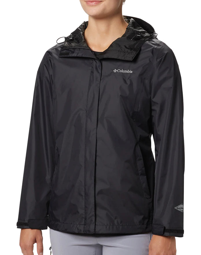 Columbia Women's Arcadia II Waterproof Rain Jacket - Lightweight, Breathable Windbreaker for Hiking, Camping & Outdoor Activities