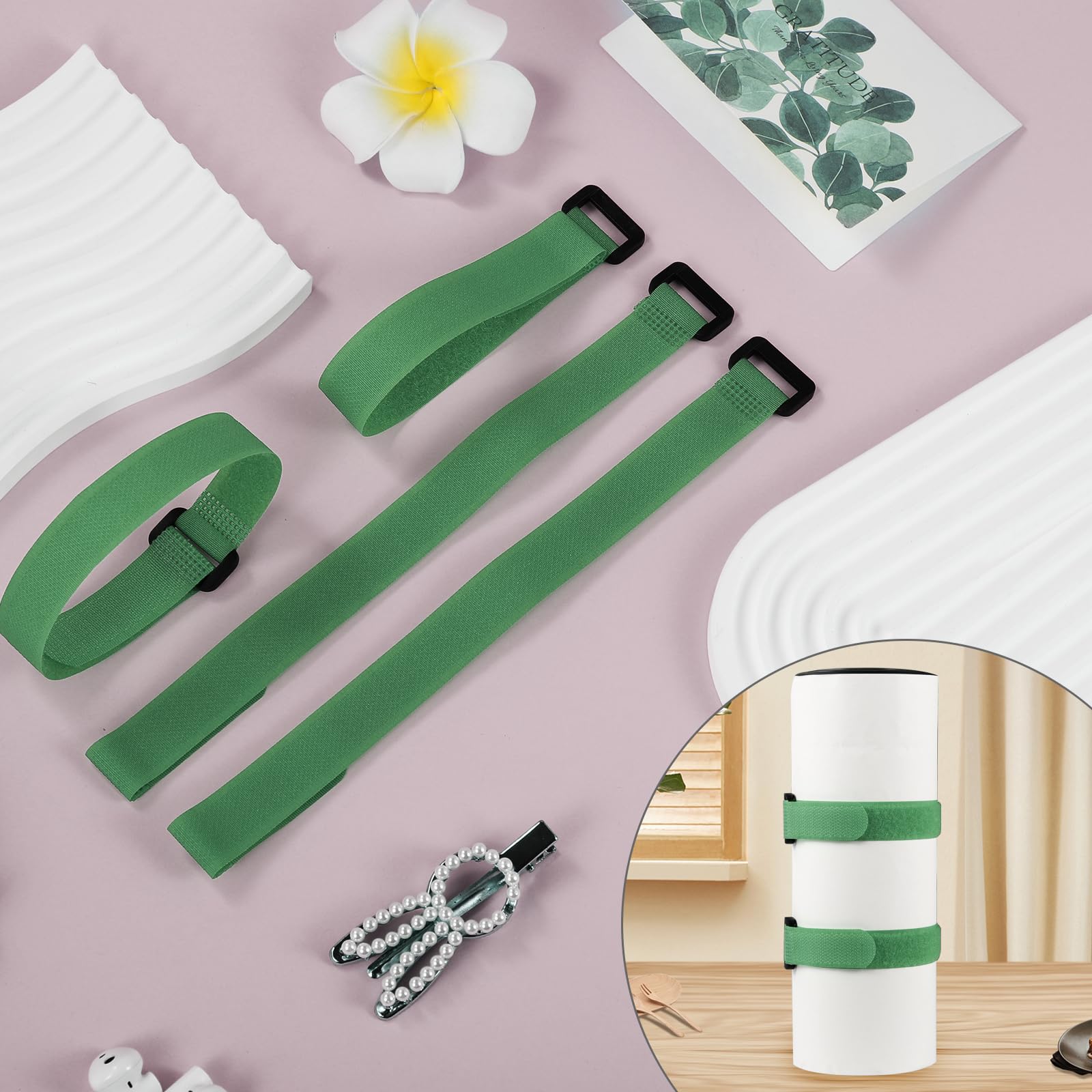 4pcs Sublimation Tumbler Clamps - Reusable Tool for 15-30oz Tumblers (Green) - DIY Crafting & Sublimation Projects