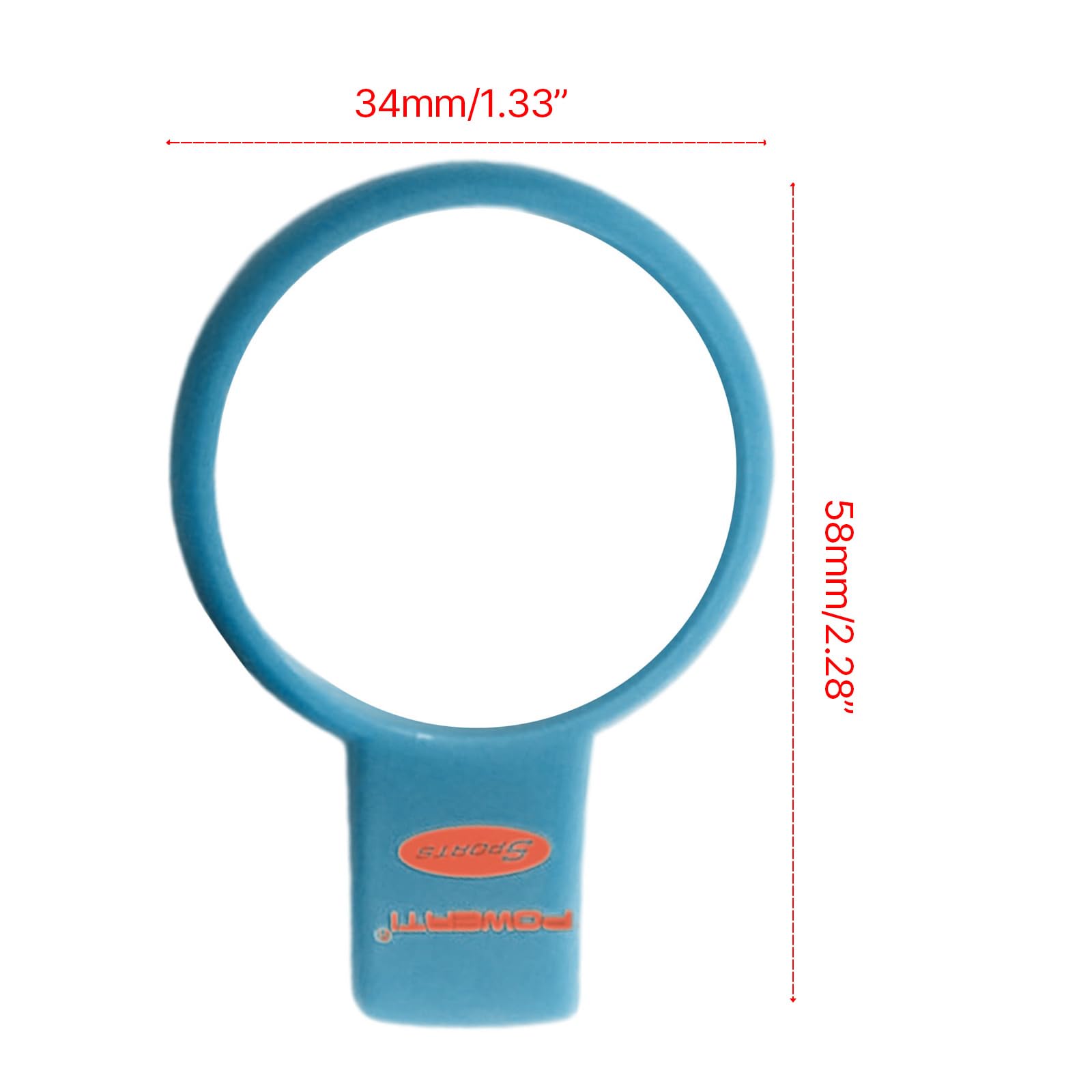 Tennis Racket Handle Isolator - Grip Correction Trainer Tool for Improved Tennis Skills - Perfect for Practice & Match Play