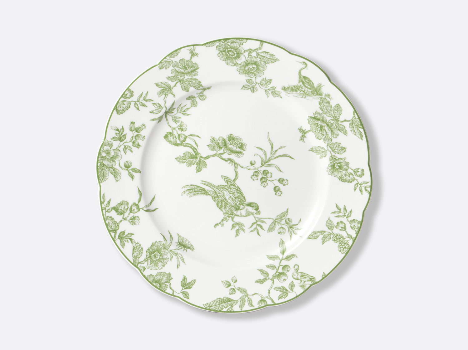 Albertine Elegant Porcelain Dinner Plate Set - Fine China for Formal Dining, Wedding, and Holiday Gatherings
