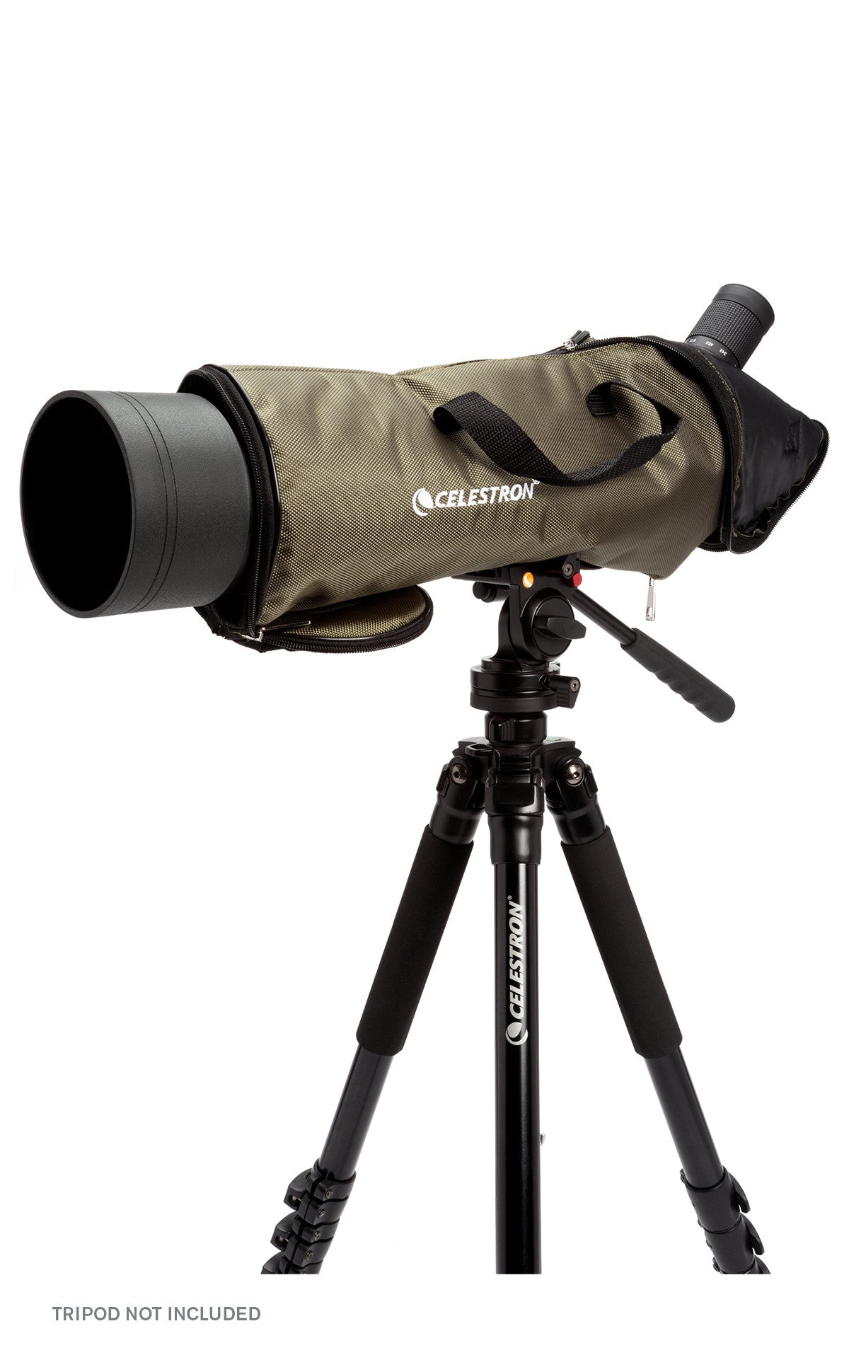 TrailSeeker 22 67x100mm Angled Zoom Spotting Scope - High Power Magnification for Bird Watching, Hunting & Outdoor Adventures