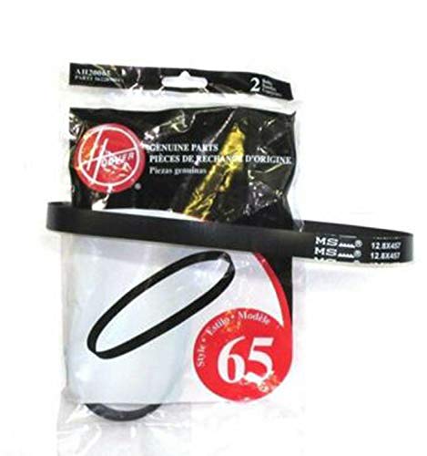2 Pack Vacuum Belts for Hoover Style 65 - Replacement Belts 562289001 AH20065 - Perfect for Upright Vacuum Cleaner Maintenance & Quick Fixes