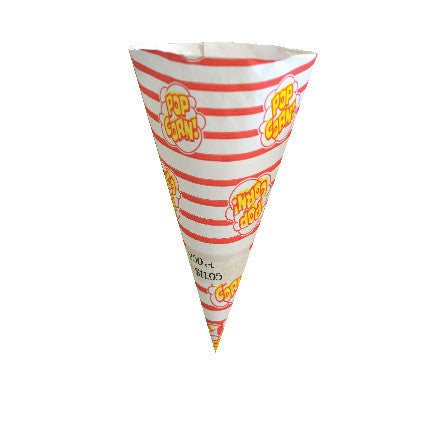 250 Count Cone O Corn Cones - Premium Quality for Candy, Ice Cream & Party Treats - Perfect for Birthday Parties, Carnivals & Dessert Displays