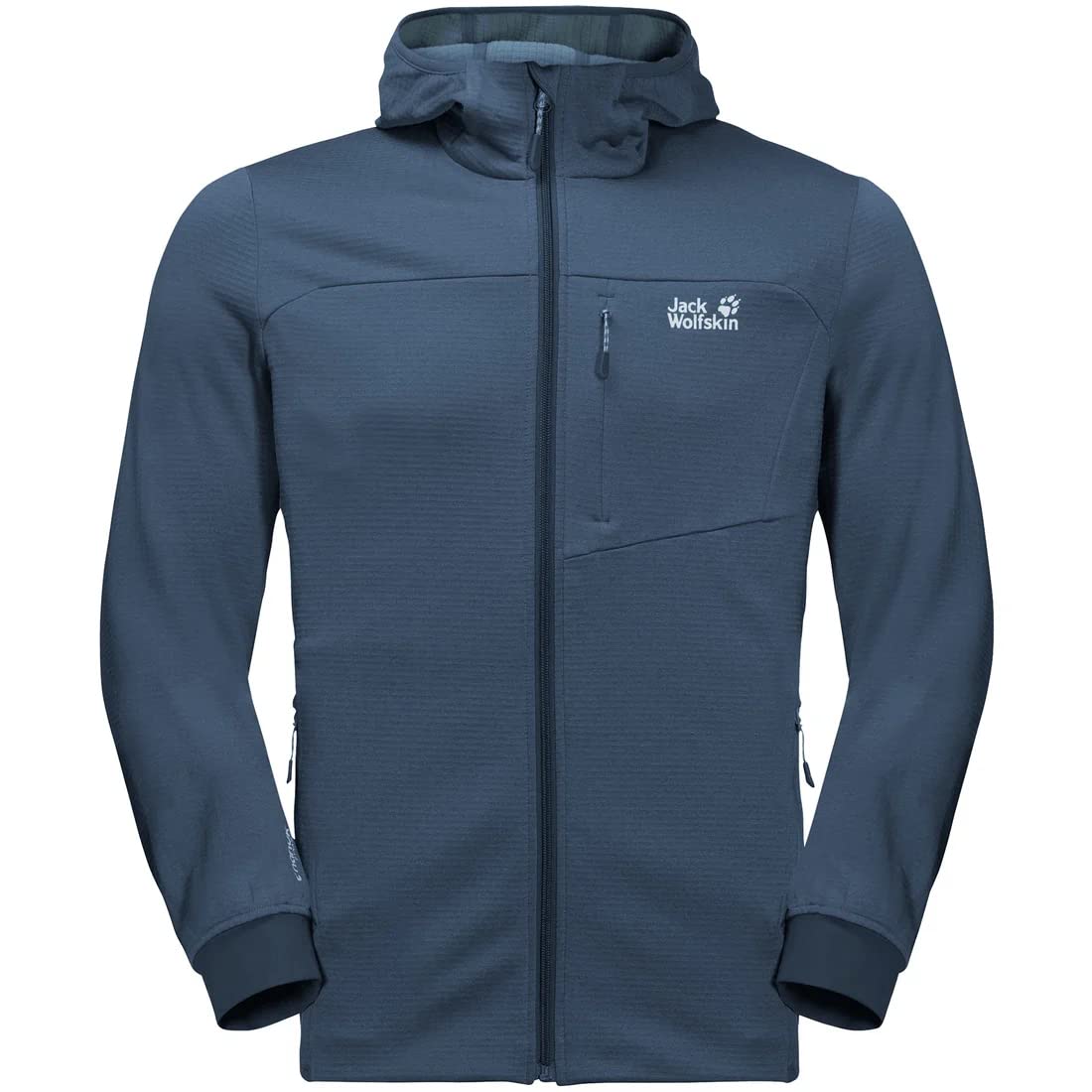 Jack Wolfskin Men's Hydro Grid Fleece Jacket for Outdoor Hiking