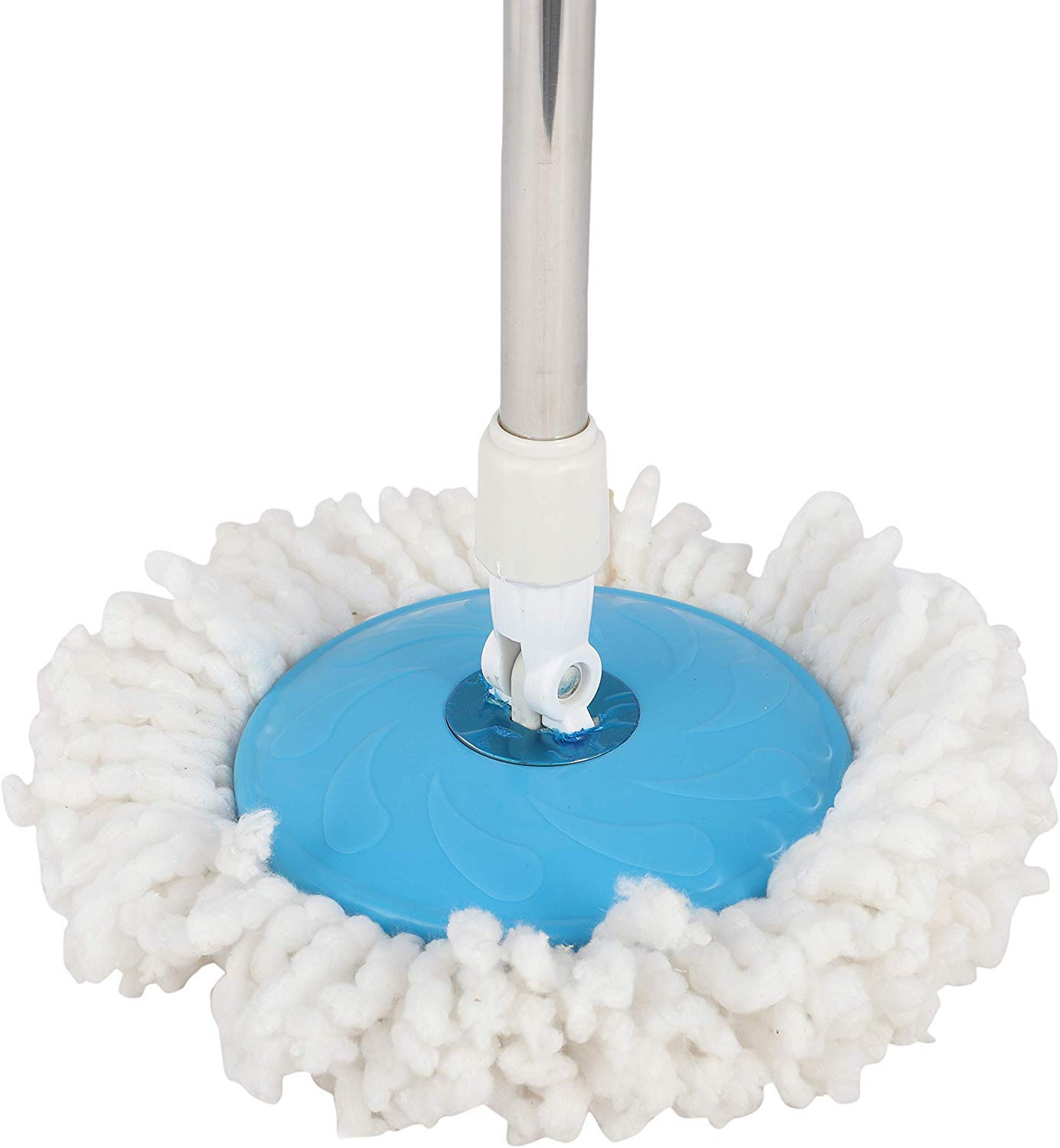 Heavy Duty Stainless Steel Mop Stick with Refill - Durable Cleaning Tool for Floors & Hard Surfaces - Multi-Color Options - Perfect for Home, Kitchen, Bathroom & Commercial Use