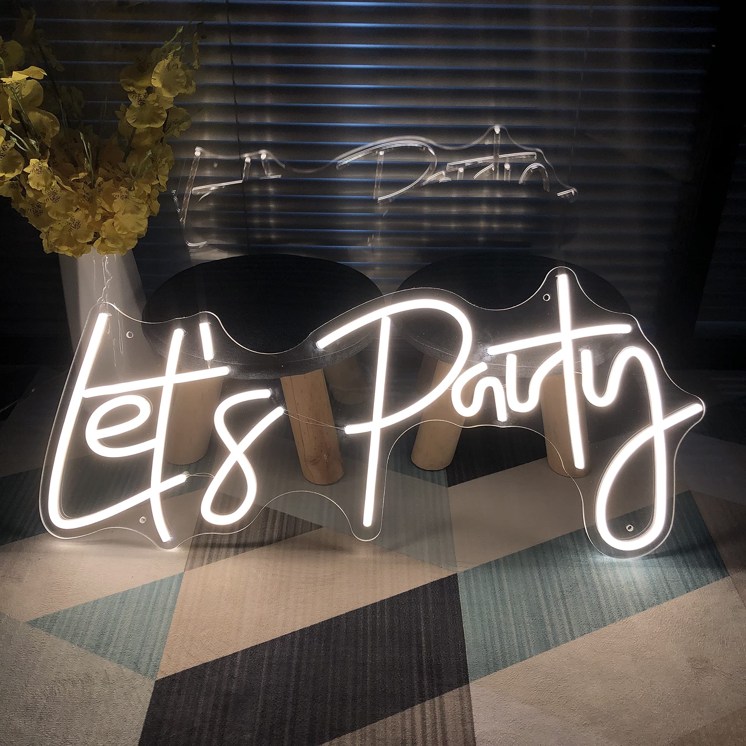 Custom LED Neon Sign - Personalized Wall Decor for Home, Bar, Birthday & Wedding | 23.6 x 11.8 Inch Hanging Neon Light for Christmas, Halloween Party & Room Decorations | Perfect Gift for Special Occasions