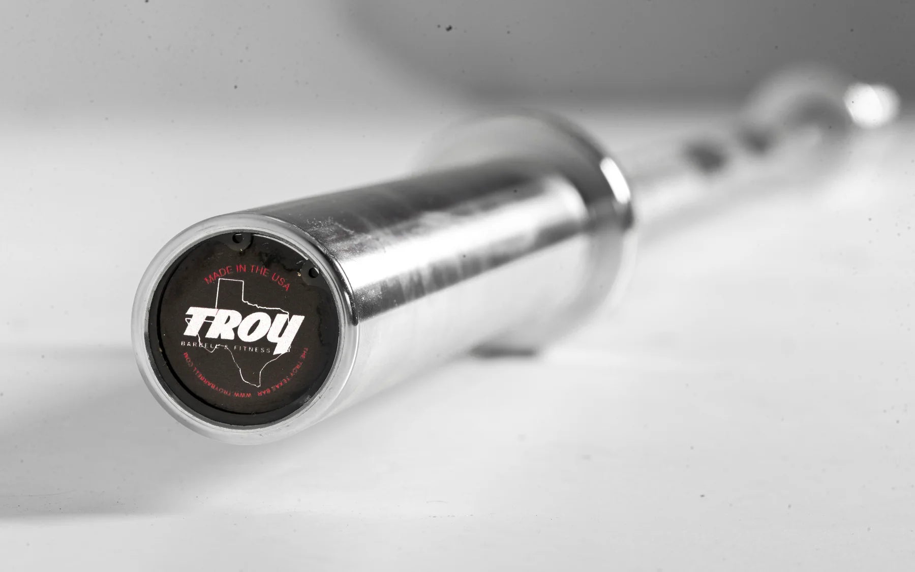 Troy Power Bar - Heavy Duty Olympic Weightlifting Bar for CrossFit, Powerlifting & Strength Training - Perfect for Home Gym & Commercial Use