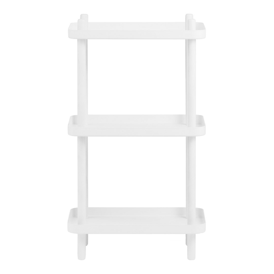 Simon Legald Block Shelf by Normann Copenhagen - Modern Wooden Wall Shelf for Living Room, Bedroom & Office Decor