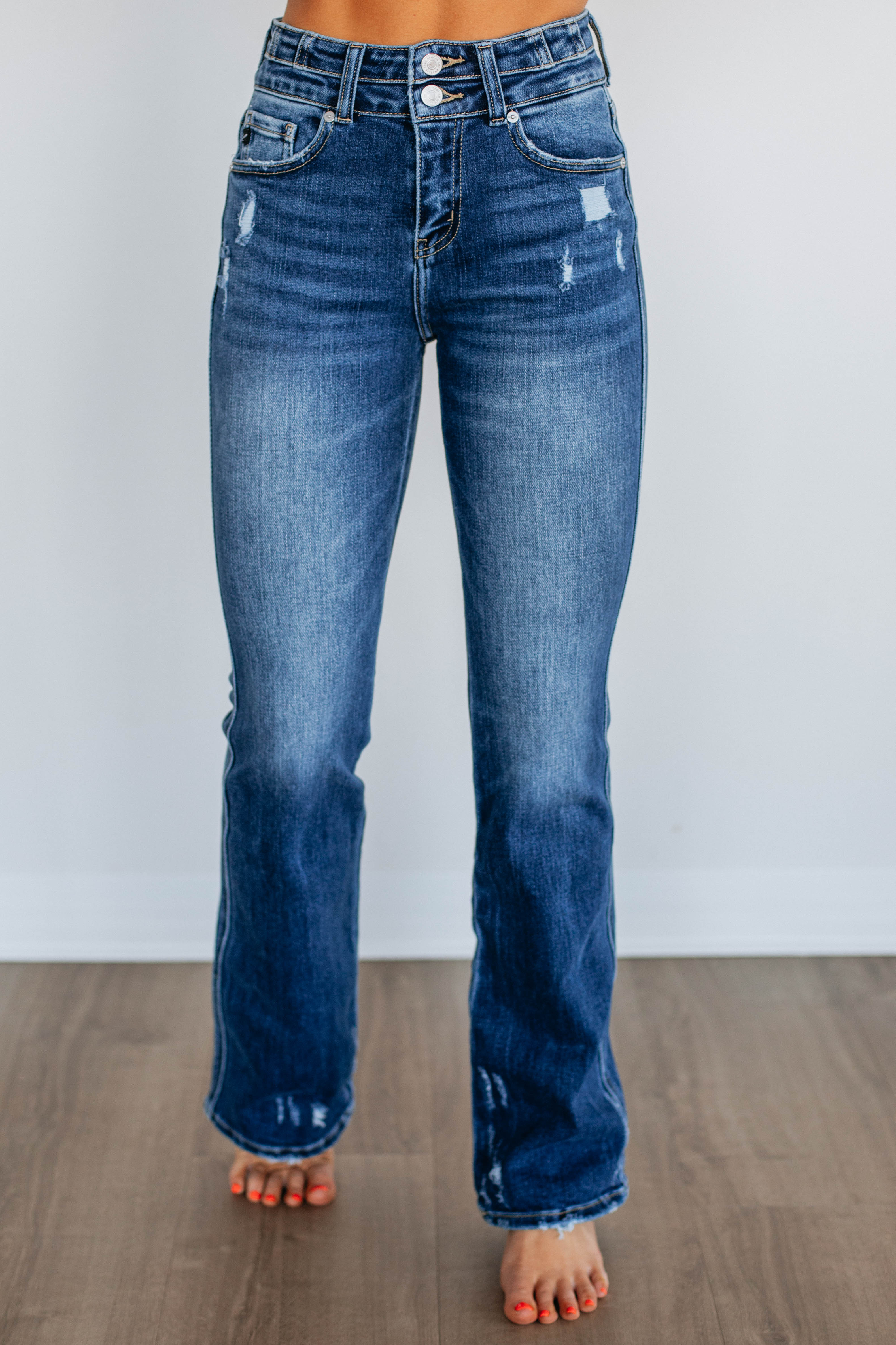 Bradley KanCan Jeans for Women - High Waist Skinny Jeans, Stretch Denim Pants, Comfortable & Flattering Fit - Perfect for Casual Wear, Office, and Night Out