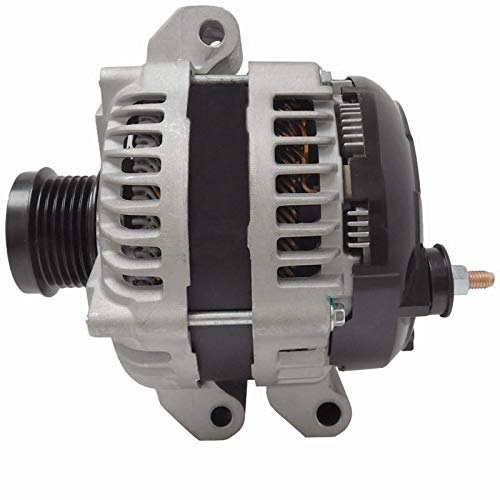 High-Performance Alternator Replacement for Dodge 1500 V6 (2013-2015), Jeep Grand Cherokee V6 (2011-2020), Dodge Durango V6 (2011-2020), Dodge Charger V6 (2011-2020), Dodge Challenger V6 (2015-2020), Chrysler 300 V6 (2011-2020) - Reliable Power for Daily Commuting, Off-Roading & Long Road Trips