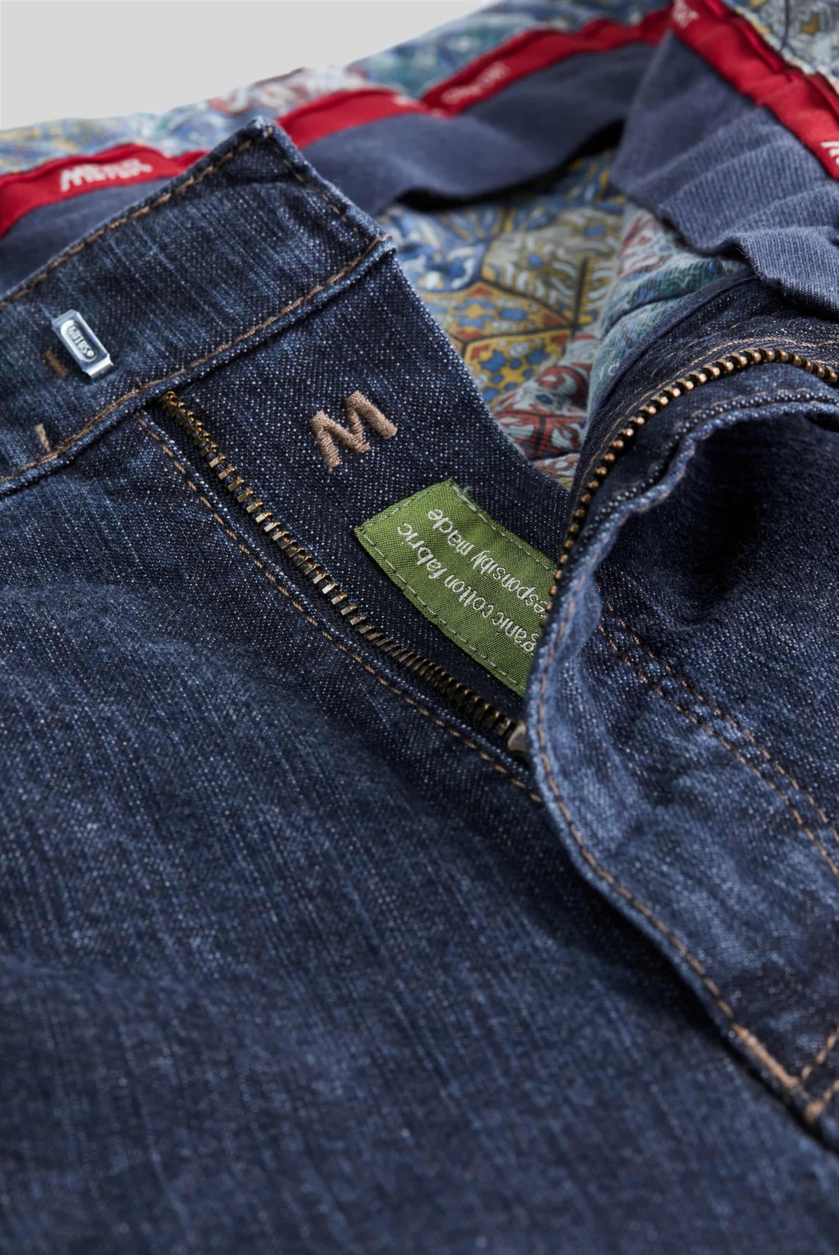 MEYER Men's Diego Denim Jeans - Structured Fit, Comfortable & Durable for Casual Wear - Perfect for Office, Dating & Everyday Use