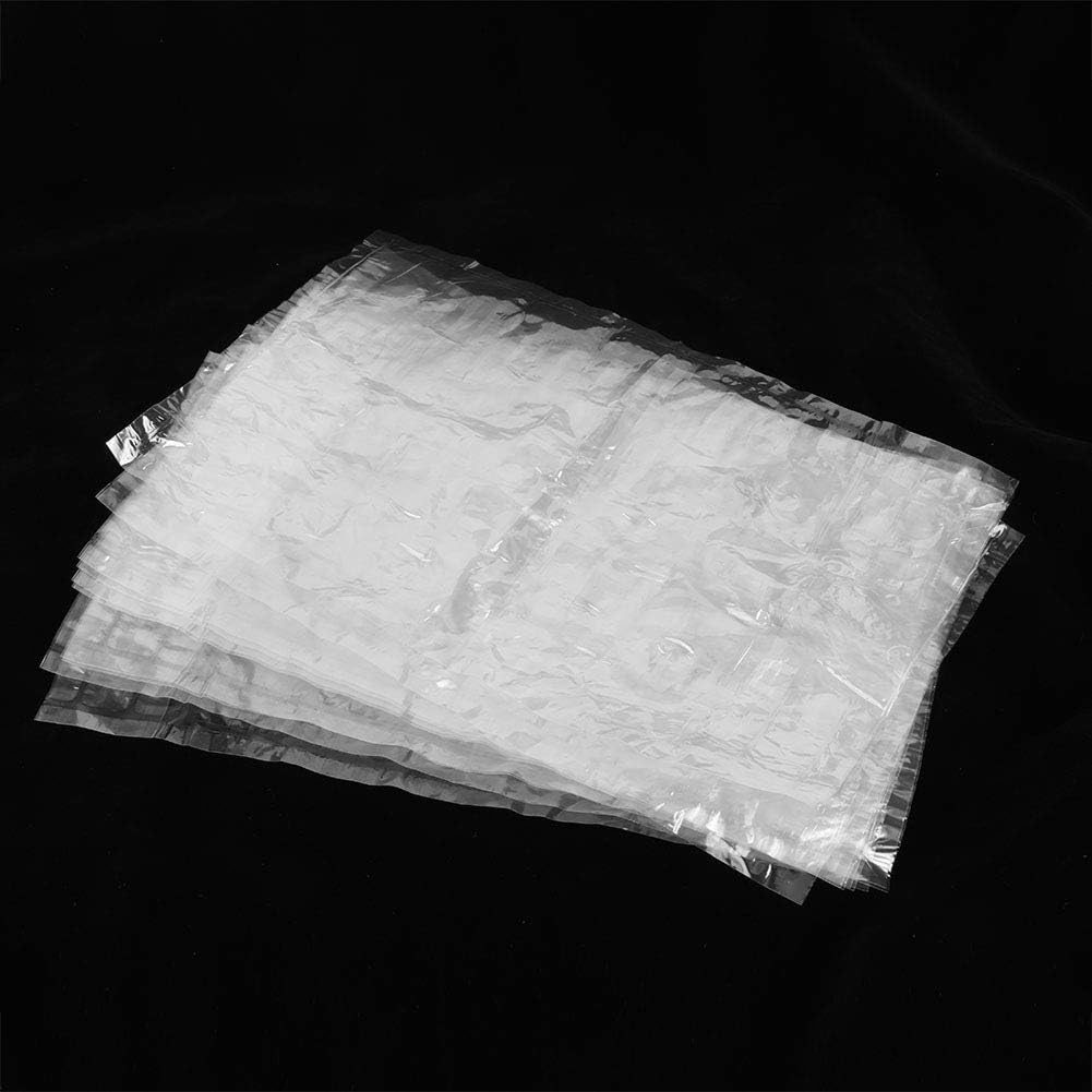 Disposable Ice Cube Bags - 50 Pack (1200 Ice Cubes) | Self-Sealing Freezer Bags for Cocktails, Wine & Beverages | Stackable Ice Cube Molds for Kitchen, Party & Outdoor Use