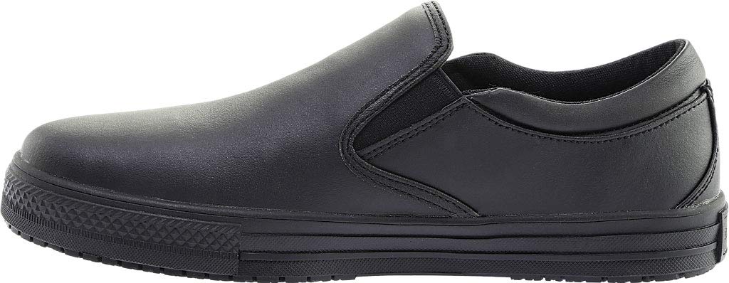 Men's Slip On Casual Shoes - Comfortable Lightweight Sneakers for Walking, Travel & Everyday Wear - Black