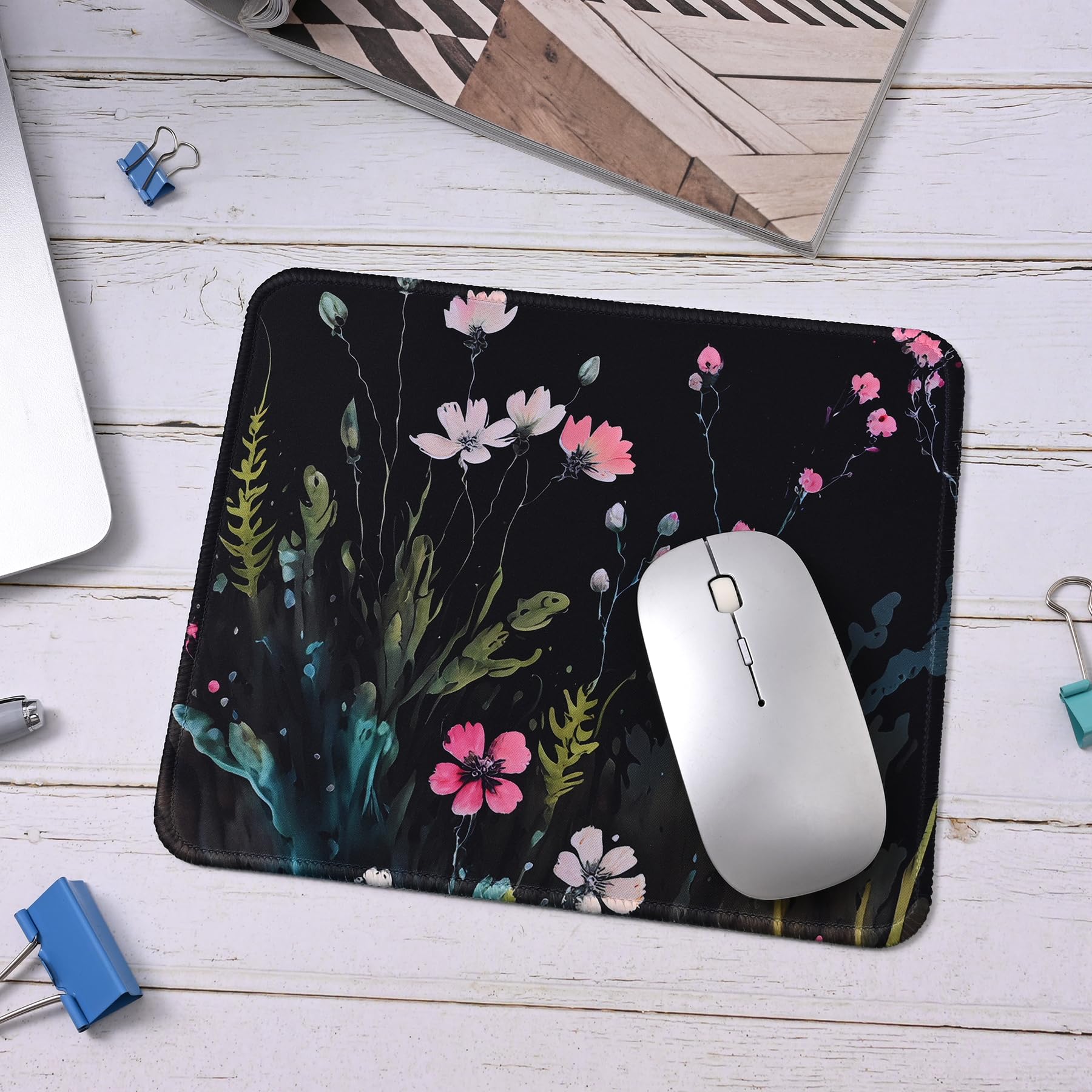 Floral Mouse Pad - 9.5