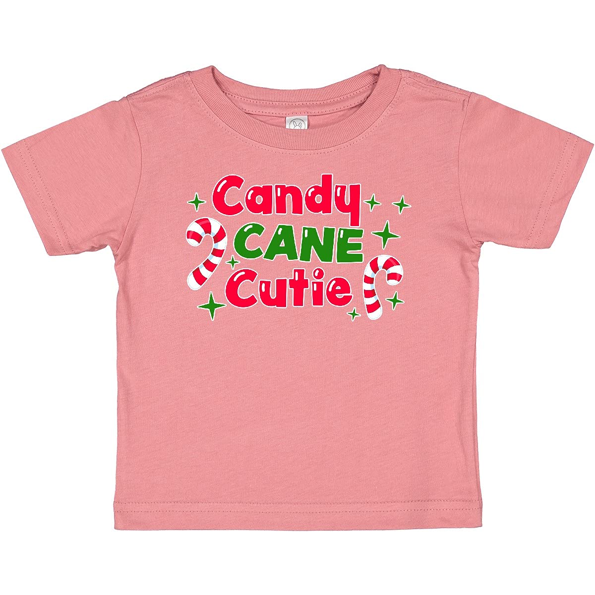 Inktastic Christmas Candy Cane Cutie Baby T-Shirt - Festive Holiday Outfit for Infants & Toddlers - Perfect for Family Photos, Christmas Parties & Gift Giving