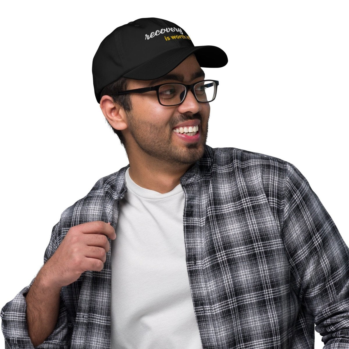 Inspirational Sobriety Dad Hat - Motivational Recovery Gift for Men & Women - Perfect for AA Meetings, Sober Living & Daily Encouragement