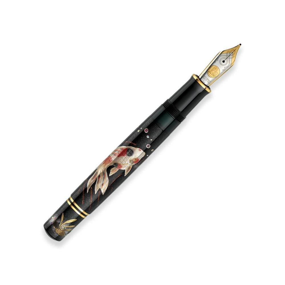 Pelikan M1000 Maki-e Goldfish Limited Edition Fountain Pen (2025) - Premium Collector's Writing Instrument for Calligraphy, Gift Giving & Luxury Office Use