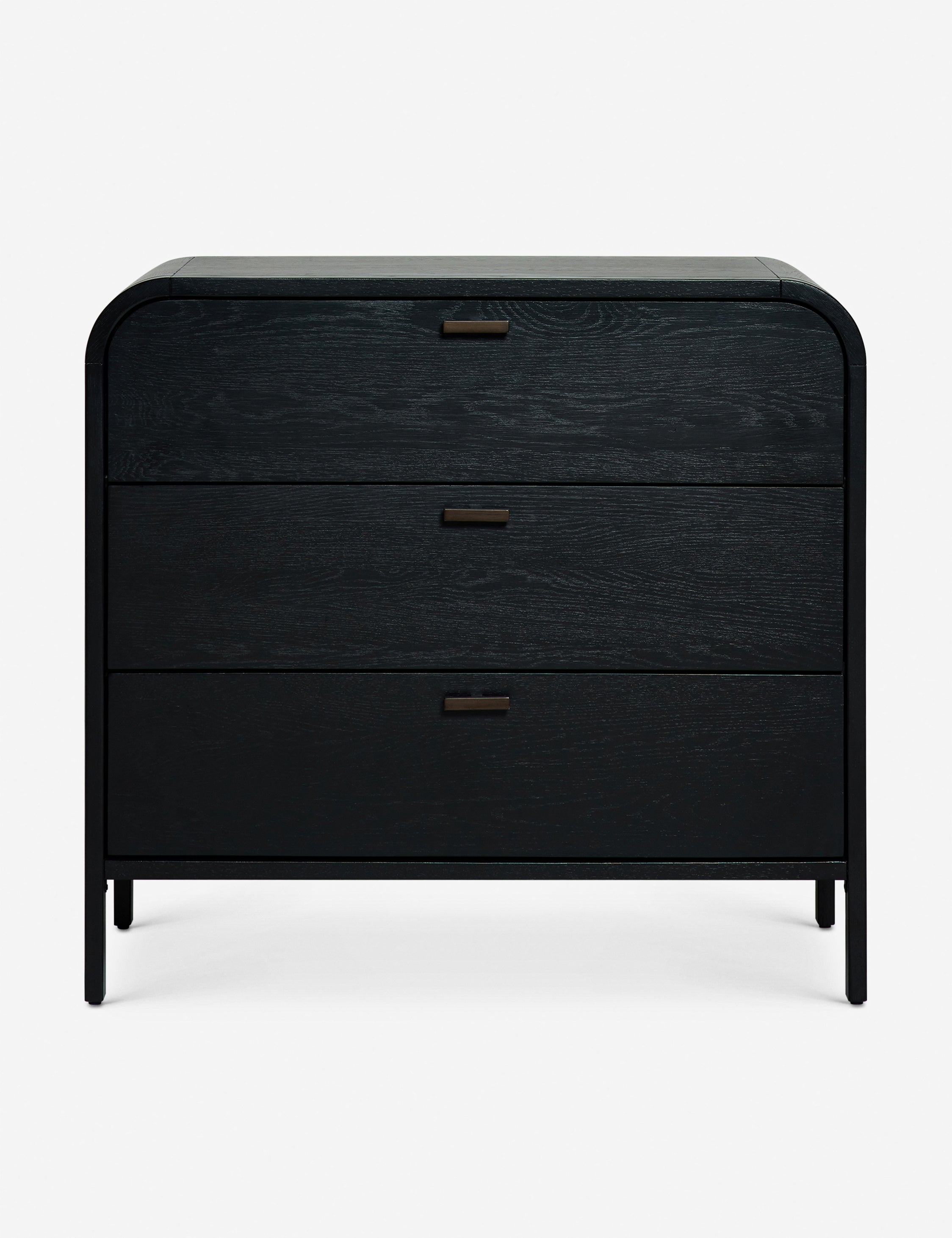 Brooke 3 Drawer Dresser - Modern Wooden Chest of Drawers for Bedroom, Nursery & Closet Organization - Perfect for Storage & Home Decor